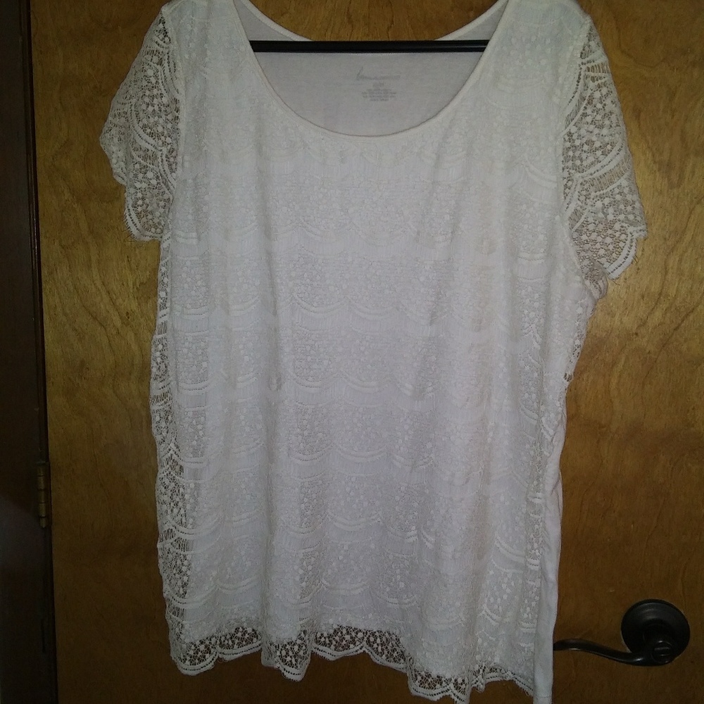 Lane Bryant Lace Top